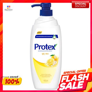 โพรเทคส์ ครีมอาบน้ำ สูตรยูซุ เซน 450 มล.Protex Shower Cream Yuzu Zen Formula 450 ml.