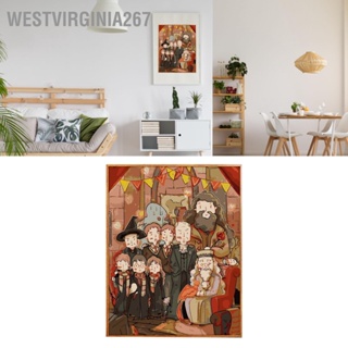 BWestvirginia267 ภาพวาดสีน้ํามันดิจิทัล ขนาดเล็ก แบบพกพา Diy