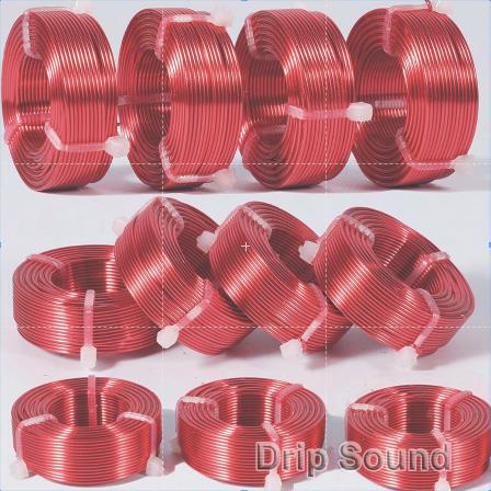 1pcs 1.0 มม.0.2 mH-3.6 mH ลําโพง Crossover เครื่องขยายเสียง Inductor 4N ออกซิเจนฟรีทองแดงลวด Coil สี