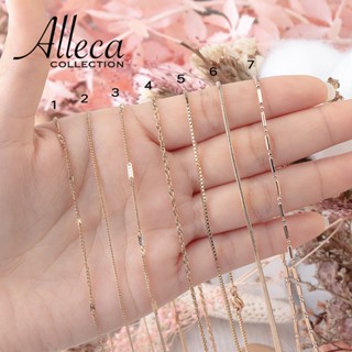 สร้อยคอแฟชั่น สร้อยคู่ สร้อยคอสี18K พร้อมส่ง