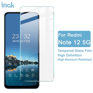 ฟิล์มกระจกนิรภัยกันรอยหน้าจอ บางพิเศษ กันระเบิด ของแท้ สําหรับ Imak Redmi Note 12 5G 9H Redmi Note12 5G