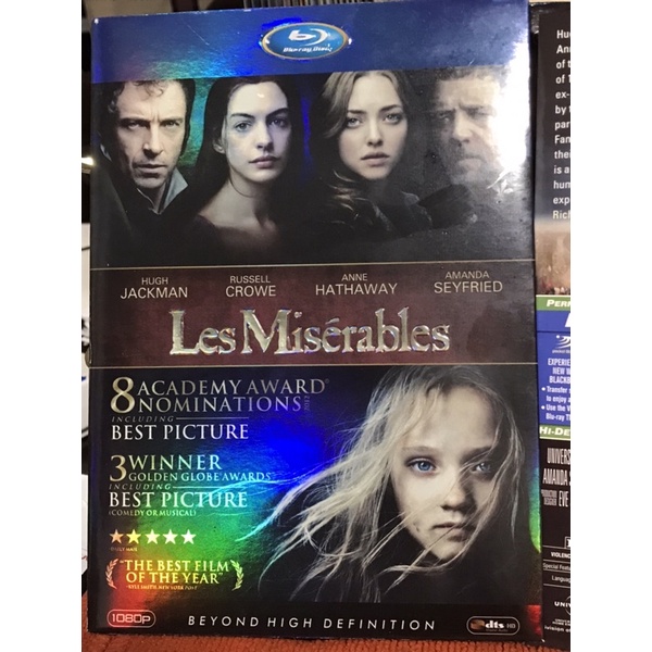 LES MISERABLES Hugh Jackman, Academy Award winner Russell Crowe and Anne Hathaway