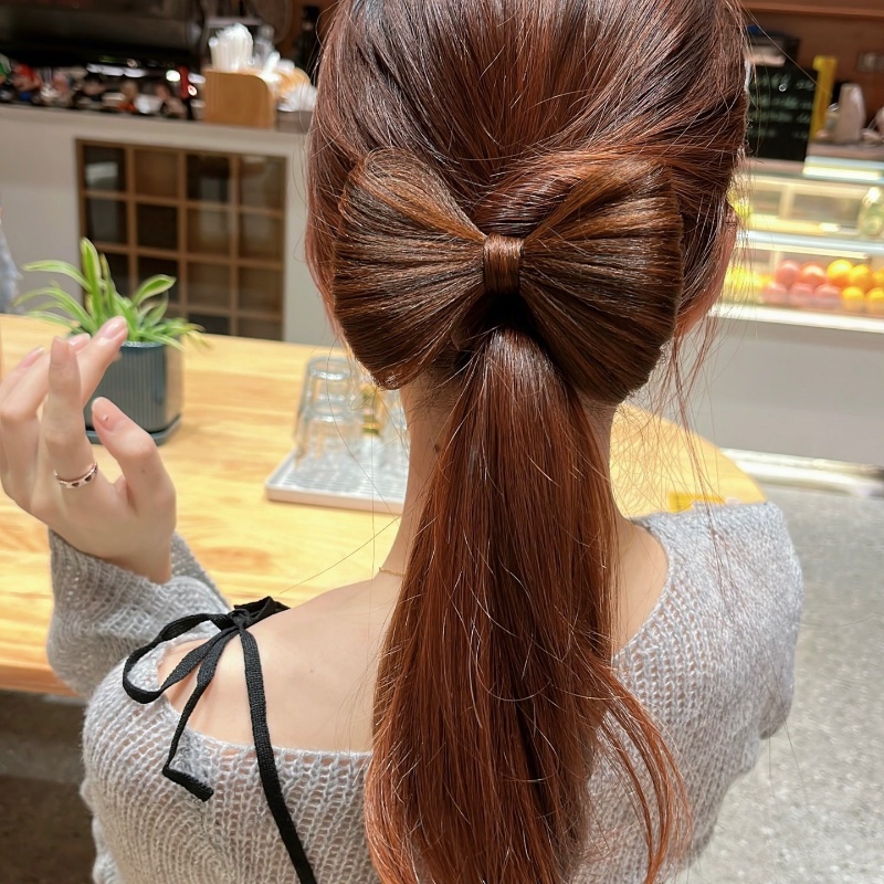 แฟชั่นเกาหลีอารมณ์ใหม่วิกผมสวยโบว์กิ๊บติดผมริบบิ้นที่สวยงามกิ๊บติดผมกิ๊บเครื่องประดับผมขนาดใหญ่