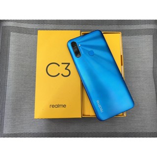 ‼️Realme C3[Ram3+32GB]เครื่องศูนย์มือ2สภาพดี‼️แบตอึด5,000mah