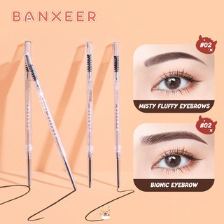 BM13 BANXEER Original Beauty Monster Ultra-fine Eyebrow Pencil ดินสอเขียนคิ้ว แบนเซียร์ มอนเตอร์ เขียนง่าย ติดทน