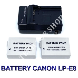 (Saving Set 2+1)LP-E8 / LPE8 Battery and Charger For Canon EOS 550D,600D,650D,700D,Rebel T2i,T3i,T4i,T5i,Kiss X4,X5,X6i,