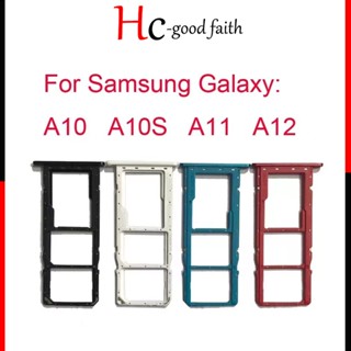 ใหม่ ถาดใส่ซิมการ์ด คุณภาพสูง สําหรับ Samsung Galaxy A10 A10S A11 A12