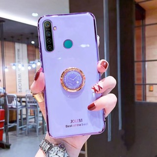 เคสโทรศัพท์สําหรับ Realme 5i 5s C3 5 6 6i 6 7 5G C11 2021 มือถือแบบนิ่ม กันกระแทก พร้อมแหวนขาตั้ง