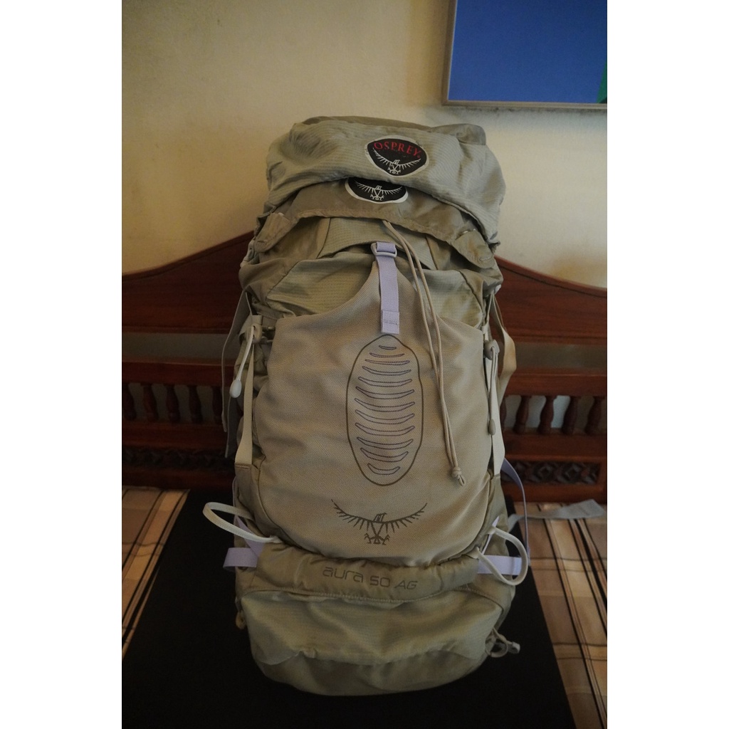 BACKPACK PRELOVED OSPREY AURA 50 AG กระเป๋าเป้ผู้หญิง WANITA