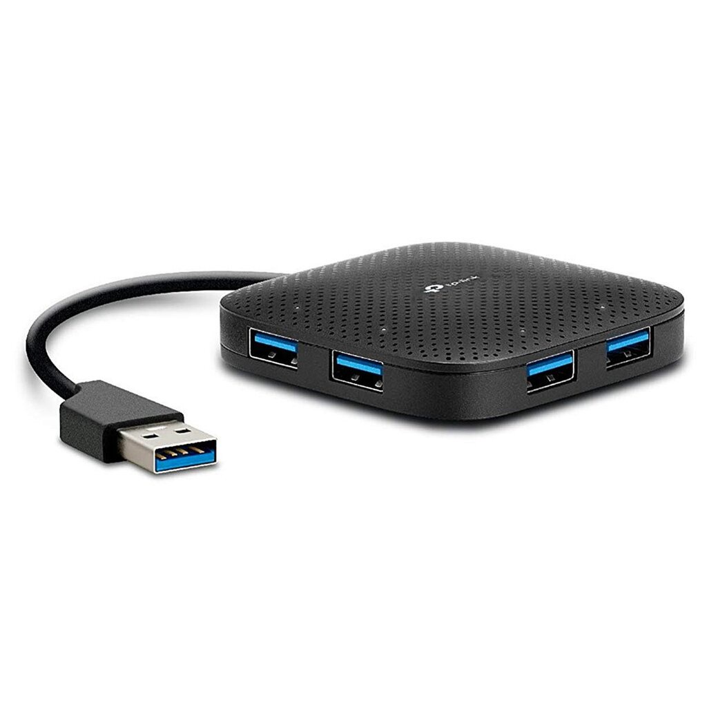มีส่งด่วน TP-LINK UH400 4-PORT USB 3.0 PORTABLE HUB พอร์ต USB 3.0 ดีไซน์กระทัดรัด ประกัน 2 ปี