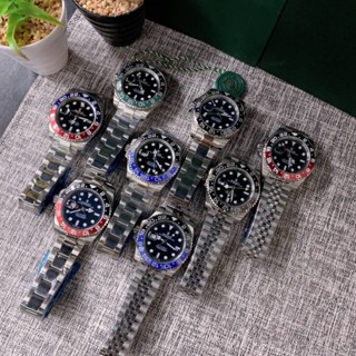 นาฬิกาrolex gmt ระบบ ออโต้ พร้อมกล่องแบรนด์