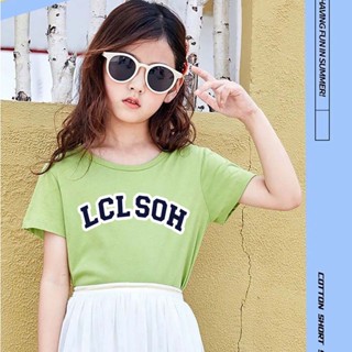 K-2363-SHORT  7สี เสื้อยืดเด็ก เสื้อเด็กแขนสั้นลายน่ารักๆ  เสื้อแขนสั้นลายการ์ตูน