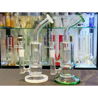 #พร้อมส่งในไทย M Clear color 4leg mini stemless bong 14.5