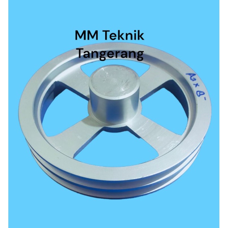 Pully A2 x 8 นิ้ว AS 0 (บุนตู), 10, 12, 14, 15, 16, 17, 18, 19, 20, 22, 24, 25, 1", 28, 30, 32 มม. ไ