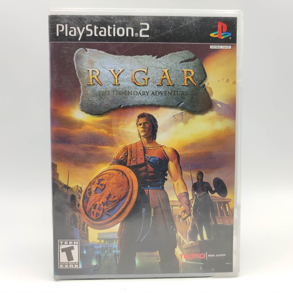 RYGAR the legendary adventure [US] ตัวภาษาอังกฤษ แผ่นมีสภาพดี การ์ด 3 มิติ 2 รูป ต่างมุมมอง ยังอยู่ 