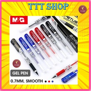 ปากกาเจลแบบปอก 0.7 mm. รุ่น GP-1111 จาก M&amp;G และไส้ปากกา Refill