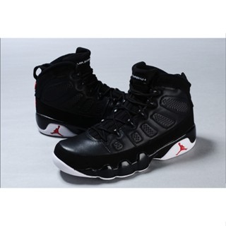 รองเท้าบาสเก็ตบอล รุ่น Air Jordan 9 AJ9 สีดํา สไตล์เรโทร สําหรับผู้ชาย