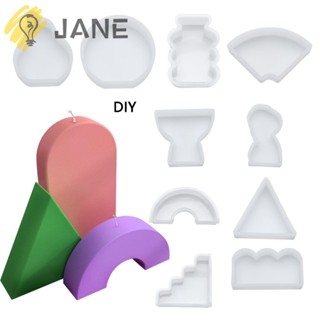 Jane แม่พิมพ์ซิลิโคน สําหรับทําเทียน สบู่ DIY