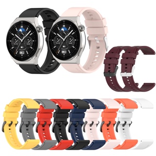 สายนาฬิกาข้อมือซิลิโคน 20 มม. แบบเปลี่ยน สําหรับ Huawei Watch GT 2 42 มม. GT2 GT3 42 มม. GT3 Pro 43 มม.