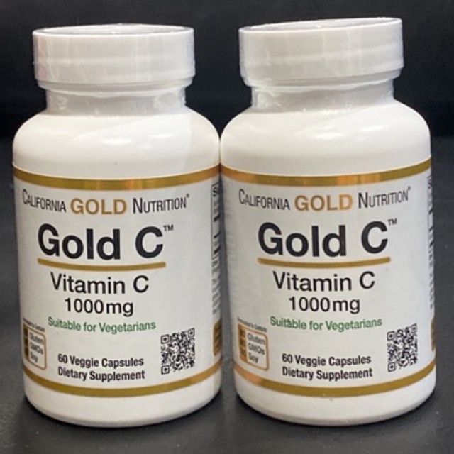 California gold nutrition Gold C วิตามินซี Vitamin C 1000 mg 60เม็ด