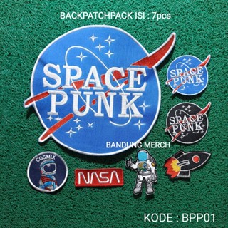 แพทช์แพทช์ ปักลาย SPACKPUNK One Package / One PACK Code: BPB01