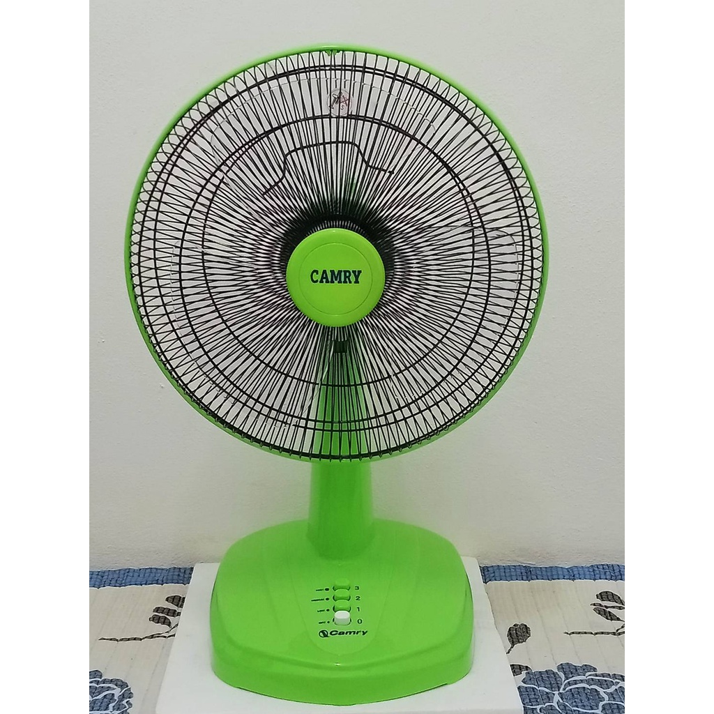 พัดลม Camry 16นิ้ว ตั้งโต๊ะและสไลด์ รุ่น SM-16-01/SMS-1601 รับประกันมอเตอร์1ปี