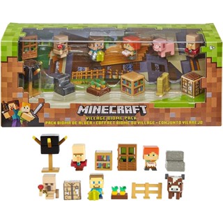 Minecraft Village Biome Pack หมูบ้านมายคราฟ ของเล่น ของแท้