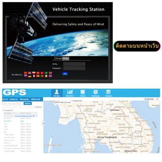 มตําแหน่งที่แม่นยํา: GPS Car Tracking Locator Car Anti-theft Locator Vehicle Tracker