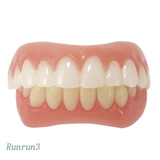 Run ฟันปลอมบน และล่าง ยิ้ม ใส่สบาย