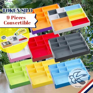 [ของแท้][สินค้าขายดี] GAMEGENIC TOKEN SILO / SILO XL CONVERTIBLE [Accessories for Boardgame]