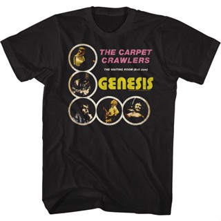 The Carpet Crawlers Genesis T-Shirt เสื้อยืดเข้ารูป เสื้อตราหานคู่