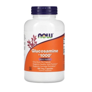 Now Foods Glucosamine 1000 บำรุงข้อต่อ 180 veg capsules