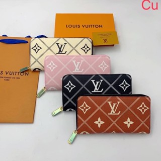 Louis Vuitton กระเป๋าเงิน กระเป๋าเงินผู้หญิง กระเป๋าตังค์