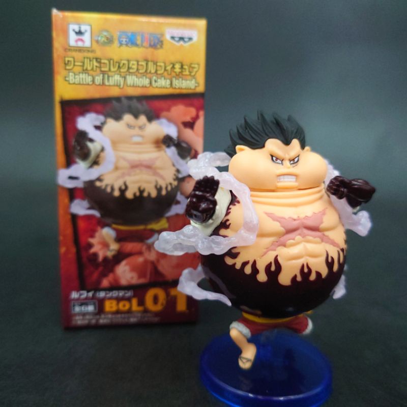 Wcf One Piece งานแท้💥 ลิขสิทธิ์ Banpresto ลูฟี่ Gear 4 Tank Man Bol.01 Battle Of Luffy Whole Cakes I