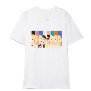 ☌♘Taylor Swift Merchandise Half-Sleeved T-Shirt Support Clothes Trendy Loose Fashion Song Boys Girls Short T