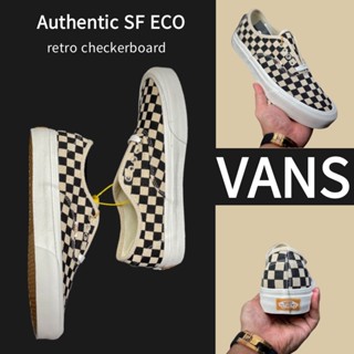 （ยิงจริง）Vans Authentic SF ECO ของแท้100%💯รองเท้าผ้าใบ รองเท้า รองเท้าวิ่ง รองเท้า Vans-1-4