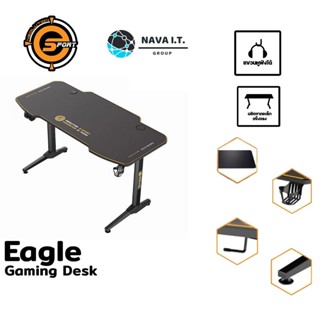 COINSคืน15%⚡FB9JMZV6⚡ NEOLUTION E-SPORT DESK EAGLE (โต๊ะเกมมิ่ง) 140CM CARBON+ABS (FUR-NES-EAGLE) WARRANT 1 YEAR