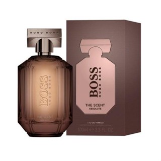 📌Lot 2019  Hugo Boss BOSS The Scent Absolute For Her 100 ml กล่องซีล