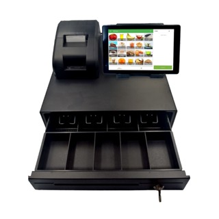 SCHLONGEN LOYVERSE POS Machine Tablet Combo Set เครื่องขายหน้าร้าน (แท็บเล็ต+เครื่องพิมพ์+ลิ้นชัก)