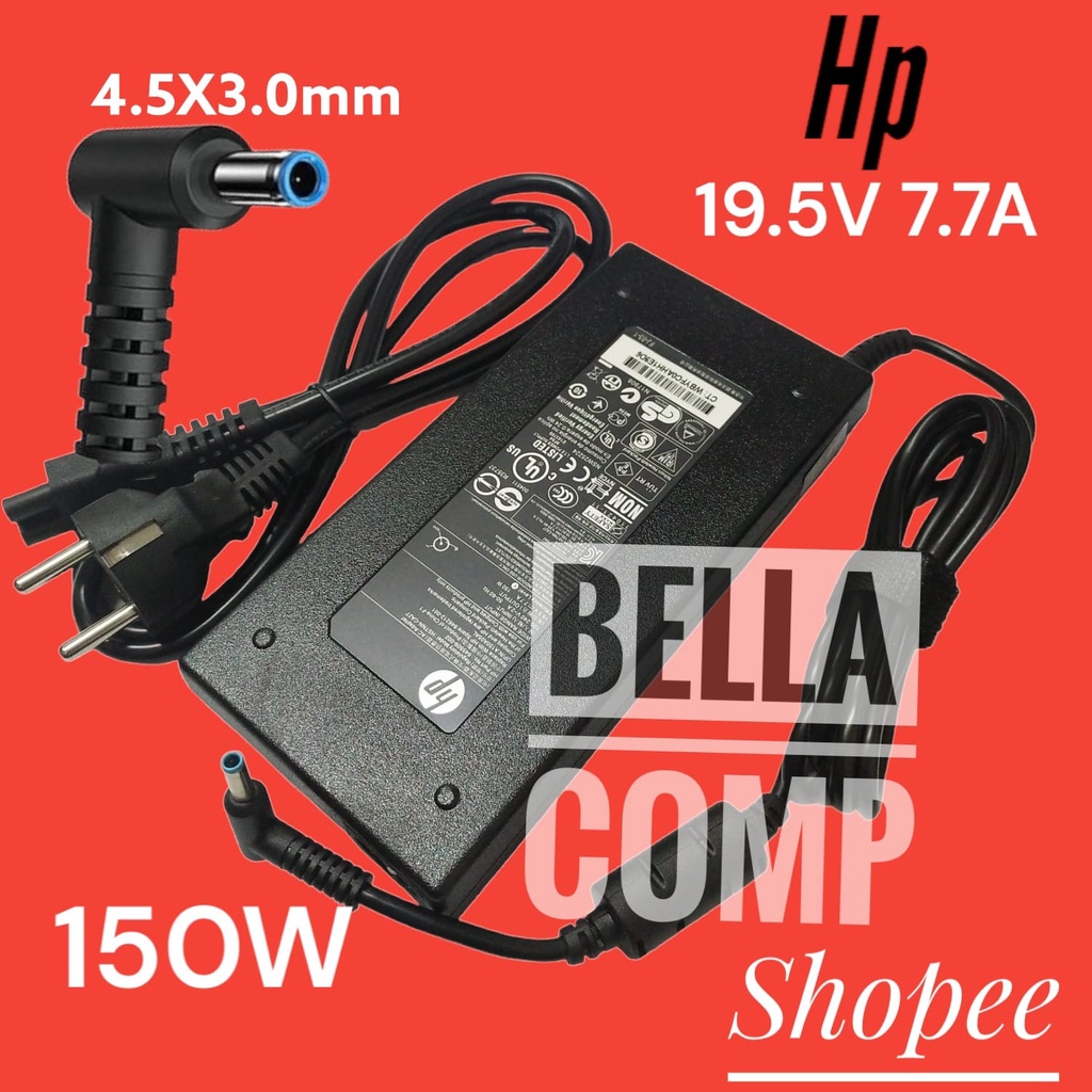 Original 19.5V 7.7A 150W อะแดปเตอร์แล็ปท็อป HP ADP-150XB G4 ZBook 15 Studio G3 HSTNN-C87C 3pro TPN-Q