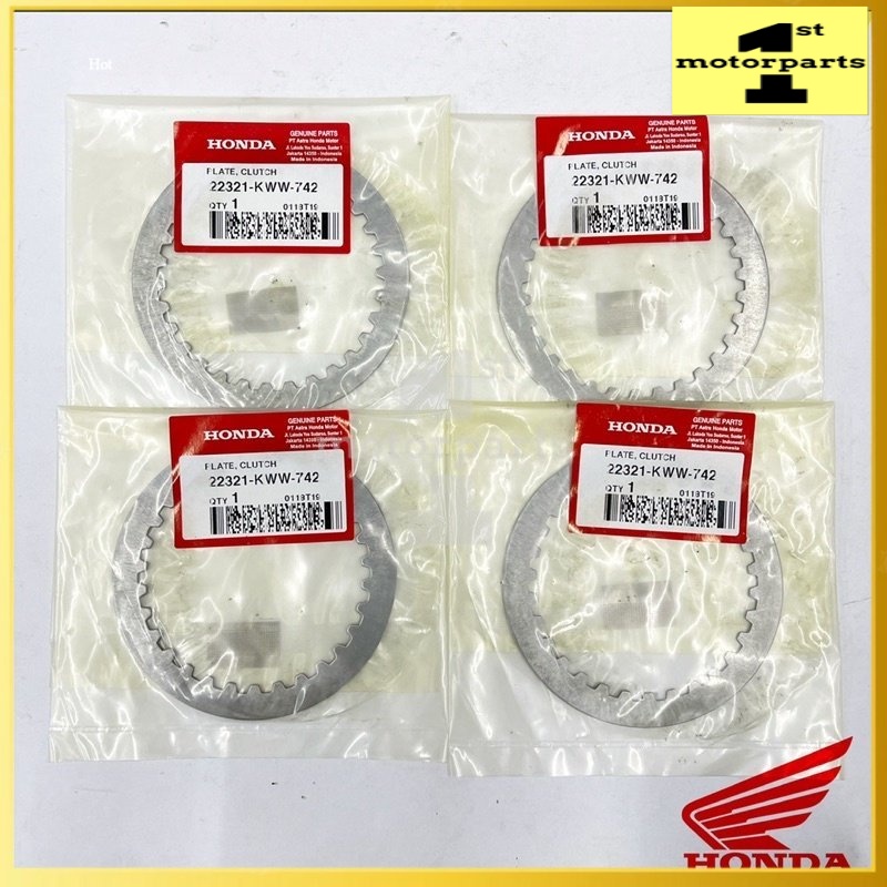 RS150 RS RSX CLUTCH PLATE IRON STEEL SET HONDA 22321-KWW-742