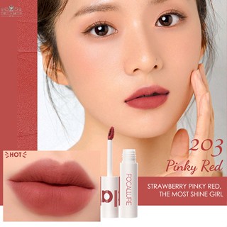 Dreamer FOCALLURE ลิปสติก ลิปกลอส เนื้อแมตต์กํามะหยี่ กันน้ํา ติดทนนาน 12 สี