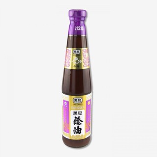 ซอสน้ำมันหอยเจไต้หวัน ตงเหม๋ (ม่วง) 冬梅黑豆蔭油 400 ml.