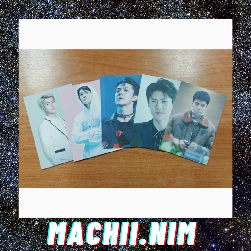 SALE!! ⚡️⚡️ พร้อมส่ง เซ็ทโปสการ์ด Sehun ⚡️⚡️