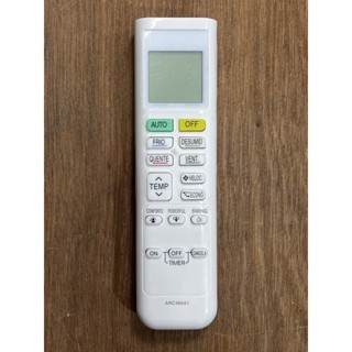 รีโมทแอร์ DAIKIN รหัสรีโมท ARC480A1