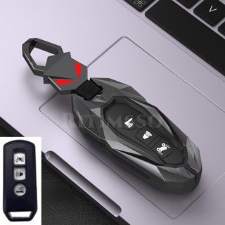 Alloy Key Shell Set Protect Silicone Motor Key Cover Case for HONDA 2016 PCX 125 Adv 150 PCX Hybrid Motorcycle Remote Ke