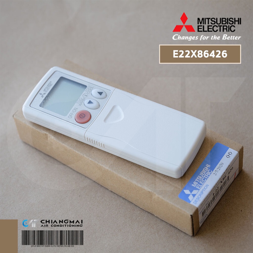 E22X86426 (แทน E22G79426) รีโมทแอร์ Mitsubishi Electric รีโมทแอร์มิตซูบิชิ (KM15K) รีโมทแอร์ ของแท้ศูนย์
