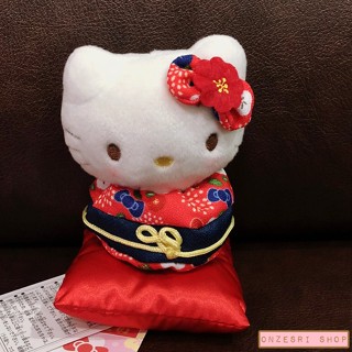 ตุ๊กตา Sanrio Ogama Mascot แบบ Hello Kitty สีแดง ขนาด 12 x 7 x 7 ซม.