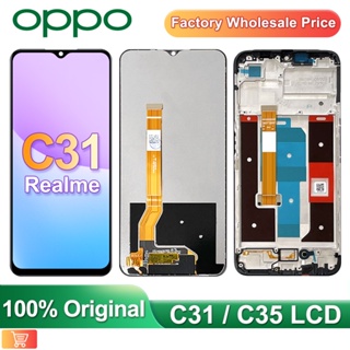 6.5&amp;quot; แผงหน้าจอสัมผัสดิจิทัล LCD 6.6 สําหรับ Oppo Realme C31 RMX3501&amp;quot; หน้าจอแสดงผล LCD สําหรับ realme C35 RMX3511