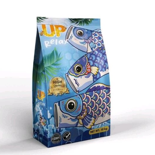 UP Relax เพื่อสุขภาพ ผิวขาว ปรับสมดุล ขนาด 10kg. สูตรใหม่ อาหารผลิตโรงงาน ซอง Up ส่งไปลุ้นตั๋วไปเที่ยวญี่ปุ่นฟรี